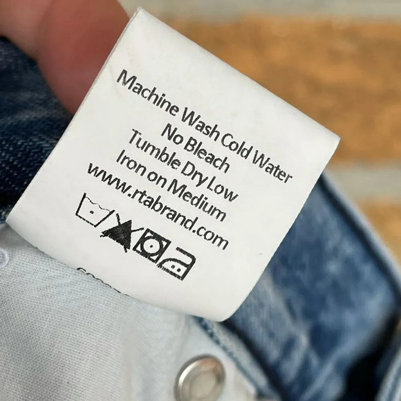 RtA Road to Awe Ryder Boyfriend Jeans 27 - Picture 15 of 16